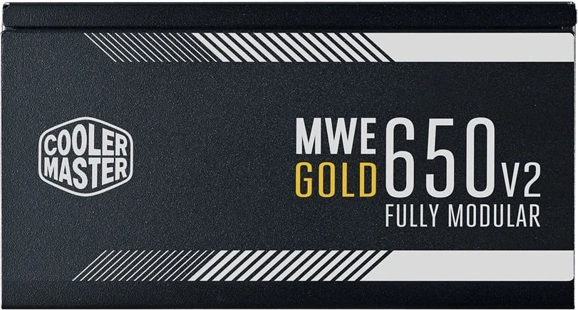 Furnizues i Energjisë Cooler Master MWE Gold 650 - V2, i Plotësisht Modular, 650 W, i Zi Furnizues i Energjisë Cooler Master MWE Gold 650 - V2, i Plotësisht Modular, 650 W, i Zi