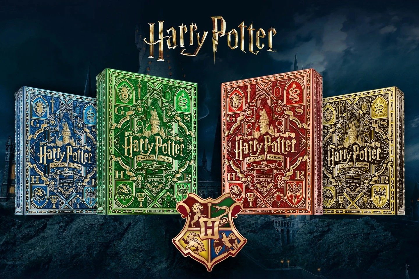 Letra bixhozi Bicycle Harry Potter Gryffindor, të kuqe, 54 copë