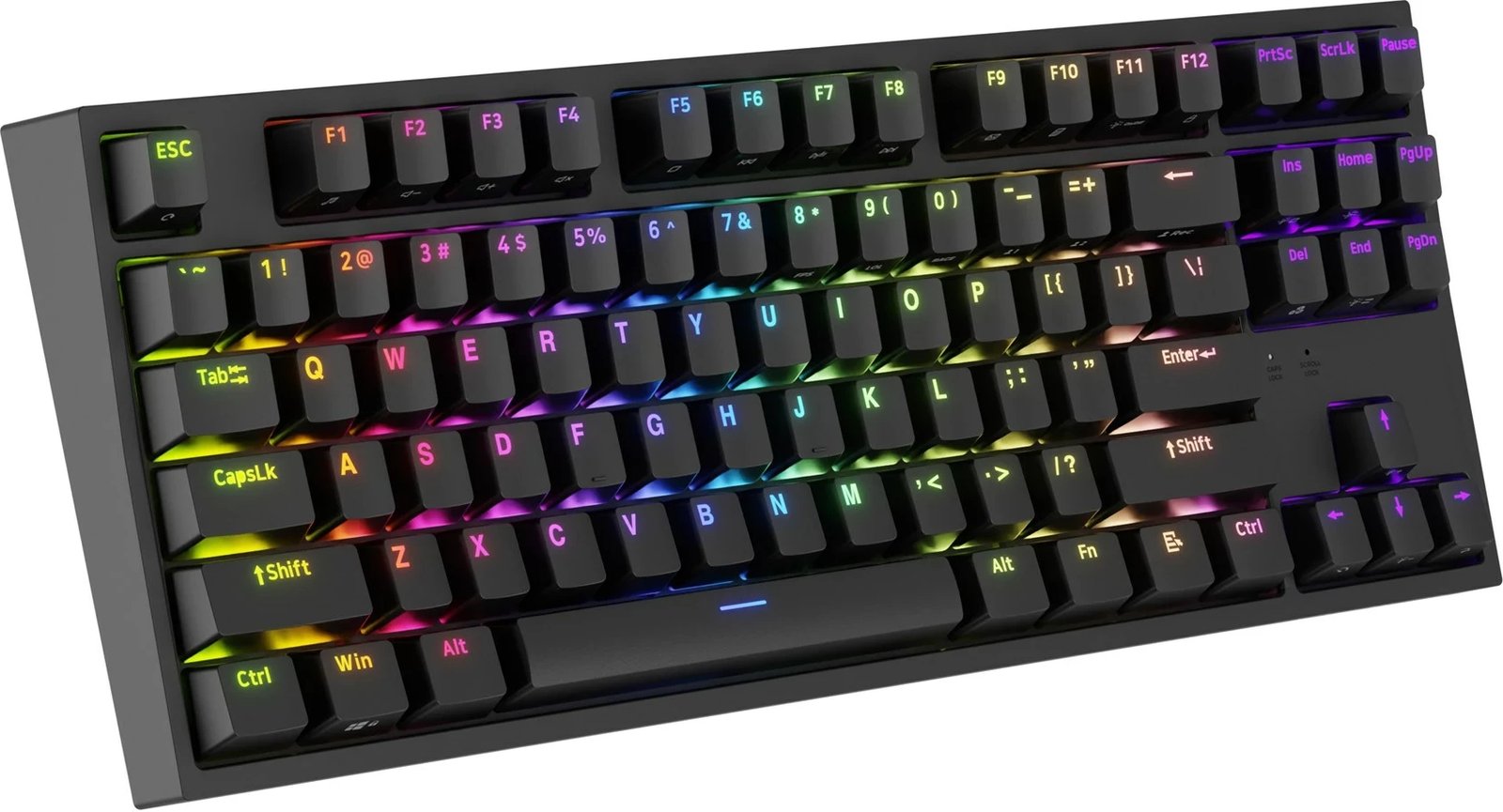 Tastierë GENESIS Thor 404 TKL, Gaming, USB, QWERTY, Anglisht, E zezë