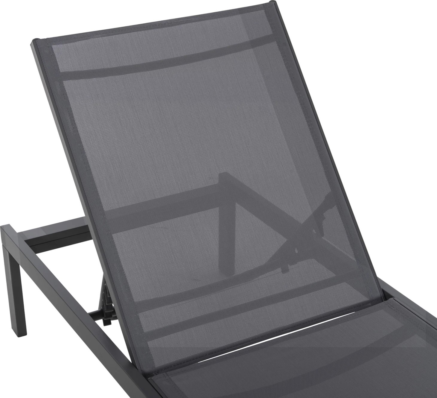 Shezlong alumini THATCHER,  196,5x64,5x92H cm