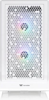 Kasë Thermaltake Ceres 330 TG ARGB Snow White, Midi Tower, xham i temperuar, ARGB, e bardhë