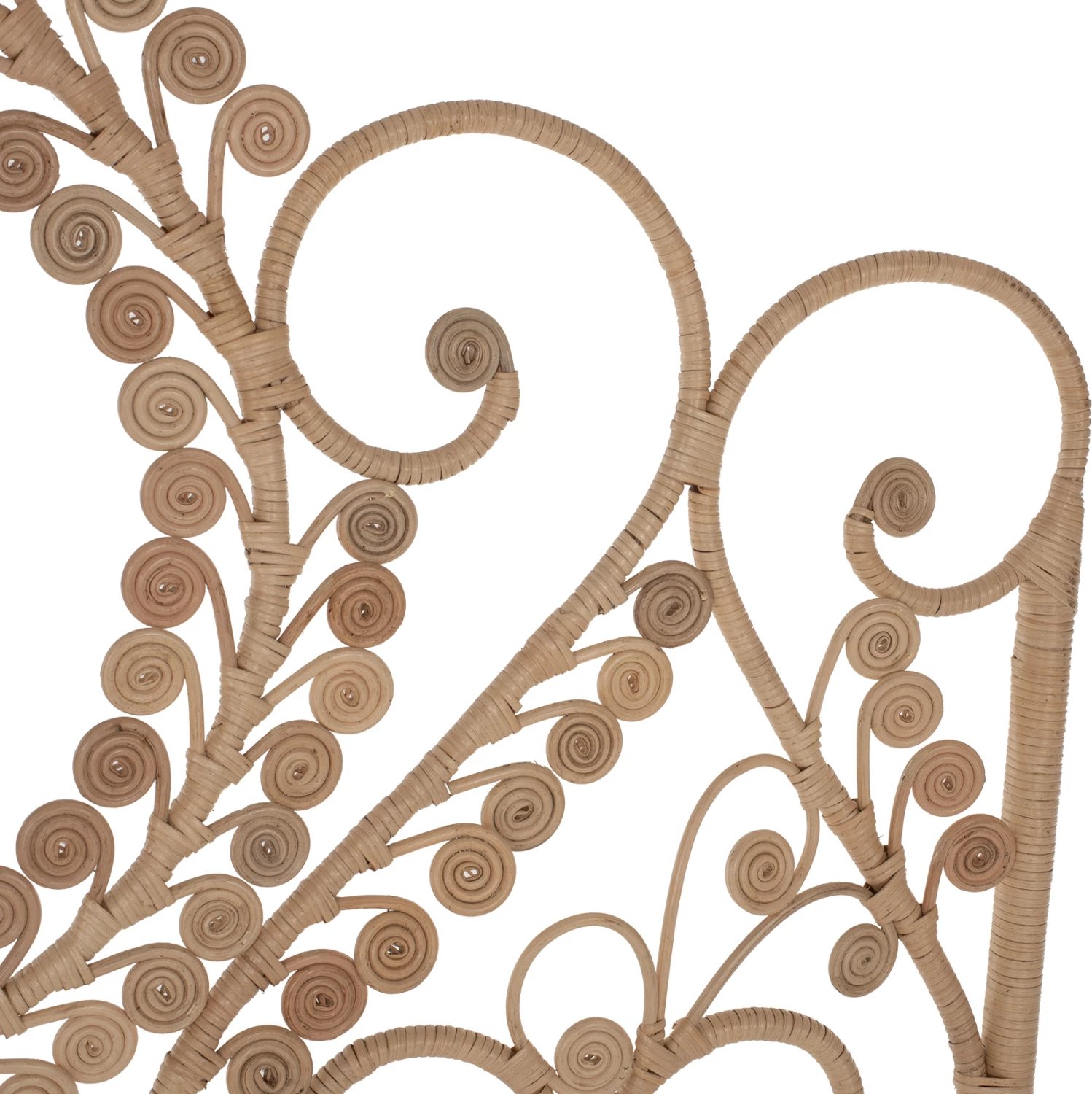 Kokë krevati të bërë nga rattan për përdorim profesional 160cm.FH9358