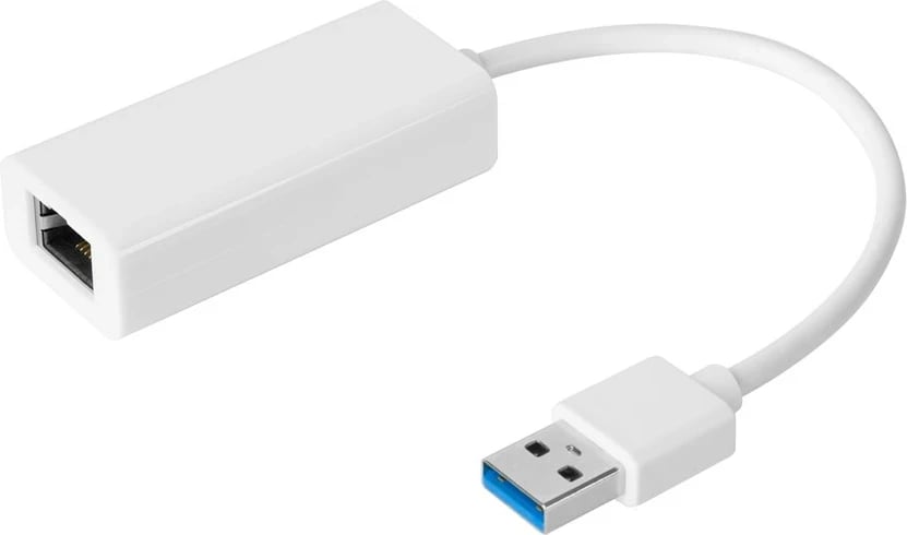 Adapter rrjeti USB 3.0 në RJ45 LAN Kruger&Matz KM1248, Bardhë