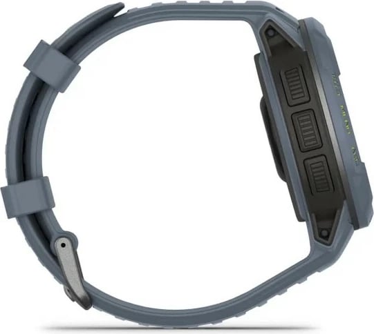Smartwatch Garmin Instinct Crossover Standard Edition, GPS, 28 ditë bateri, rrip silikon, kaltër