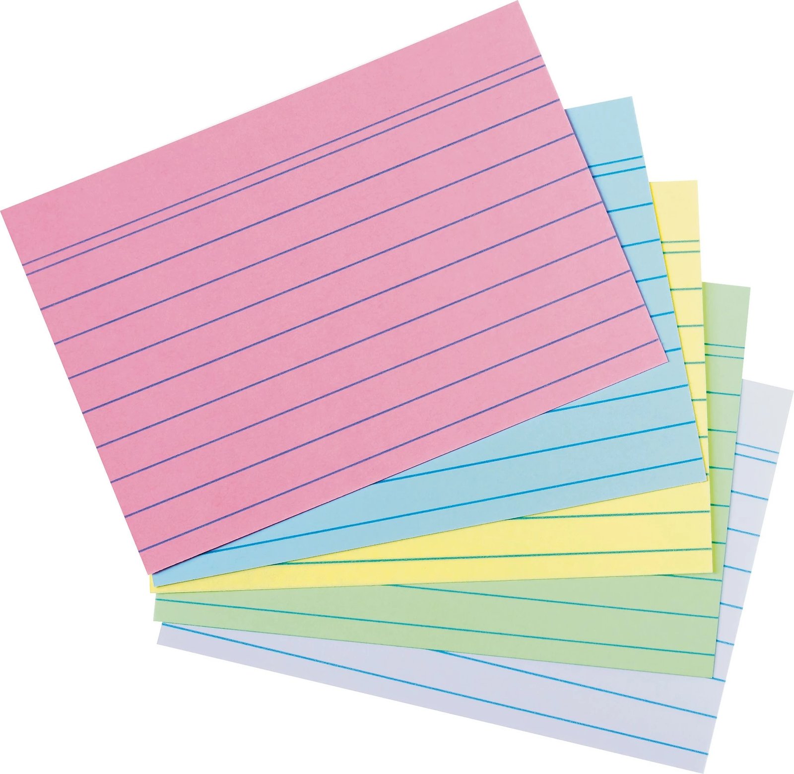 Kartela shënimesh herlitz A6, 200 copë, multicolour, 180 g/m²