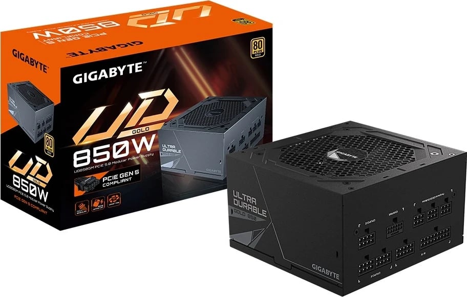 Furnizues i energjisë për kompjuter Gigabyte GP-UD850GM PG5, 850W