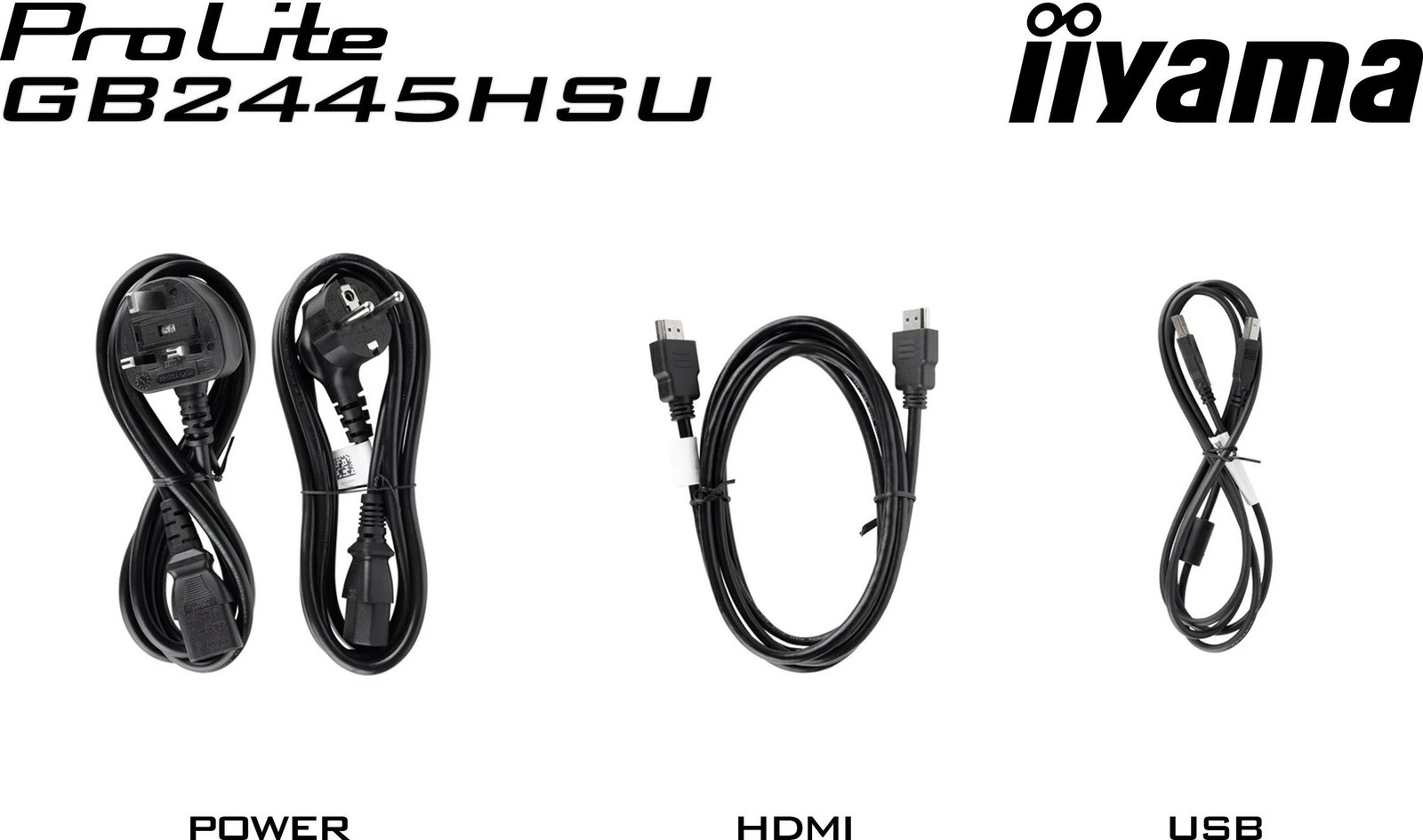 Monitor iiyama G-MASTER GB2445HSU-B2, 23.8", Full HD, LED, 1ms, i zi