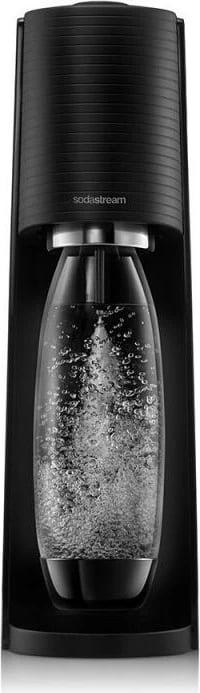 Aparat gazifikues uji, SodaStream Terra QC Valuepack 1012812310, me cilindër CO2 60L dhe 2 shishe, i zi, set