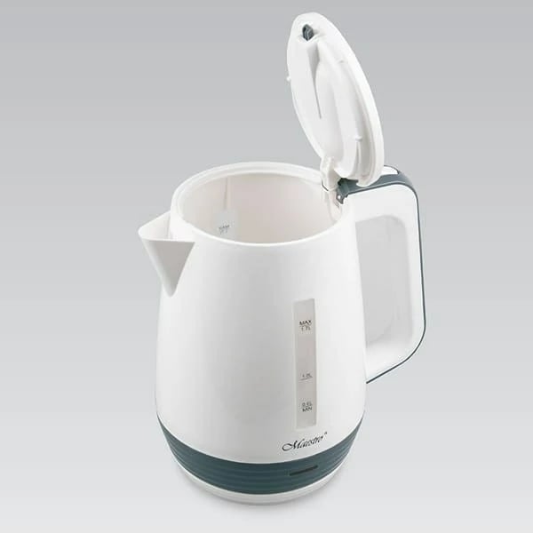 Çajnik elektrik Maestro MR-033, 1.7L, 2200W, Bardhë