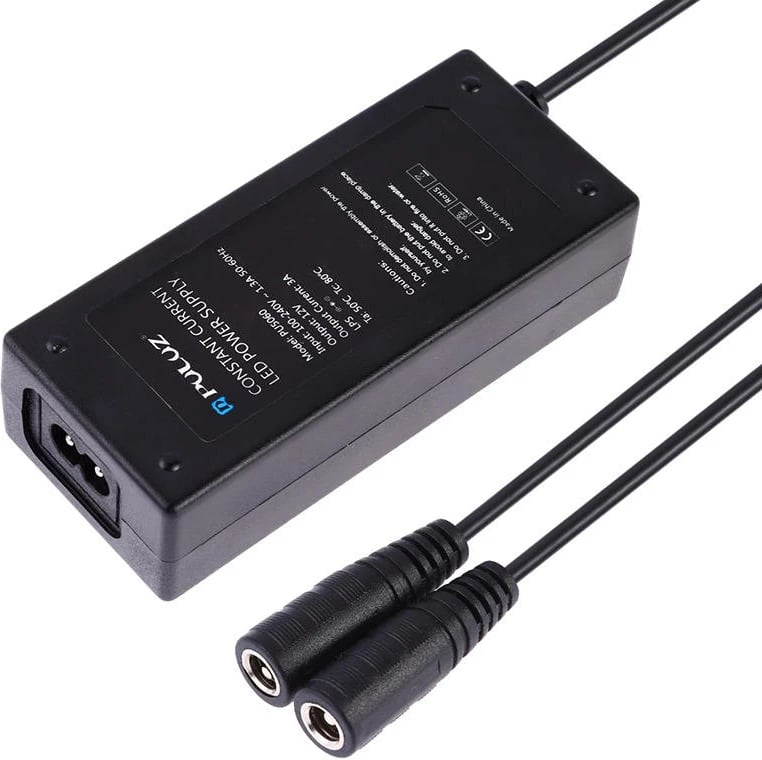 Adapter energjie Puluz PU2002EU për tendë fotografike 60cm, i zi