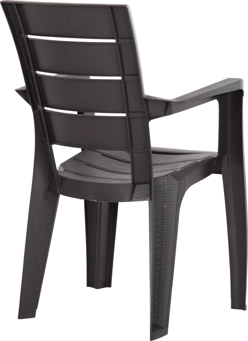Karrige me krahë polipropileni DERYA FH6144.06 ngjyrë kafe 56,5x55x87H cm