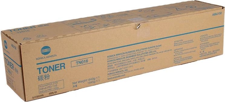 Toner, Konica Minolta, TN-016/TN016 (A88J150), deri 24,000 faqe, i zi