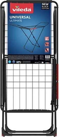 Tharëse rrobash Vileda Universal Ultimate, 18m, e zezë mat