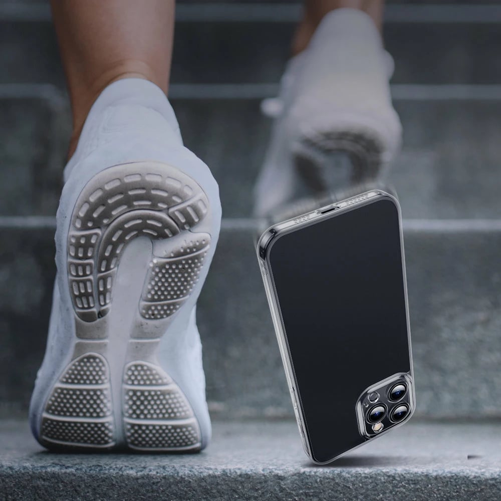 Mbështjellës Baseus Frosted Glass Case për iPhone 13 Pro, xham i mat, kornizë xheli, e zezë