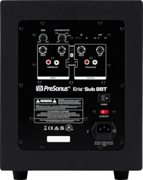 Subwoofer aktiv PreSonus Eris Sub8 BT, i zi
