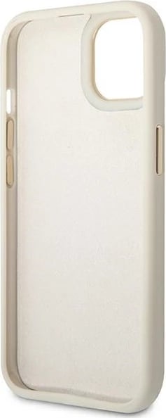 Mbështjellës Guess Croco Collection për iPhone 14 6.1", argjendtë