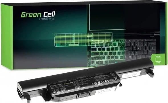 Bateri për laptop Green Cell AS37, 4400mAh, e zezë