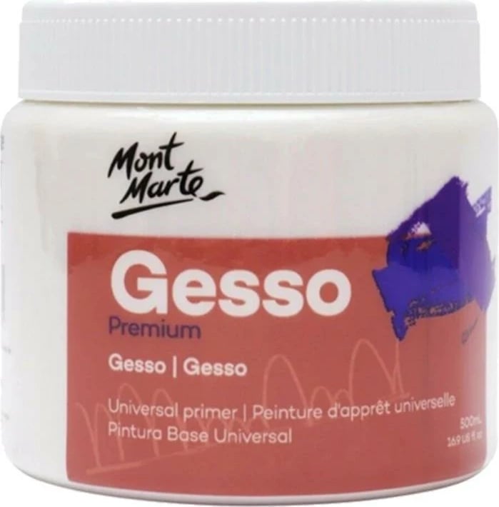 Gesso Mont Marte Premium 500ml, e bardhë