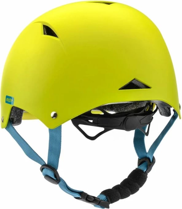 Helmetë për bicikletë për fëmijë Meteor, e verdhë