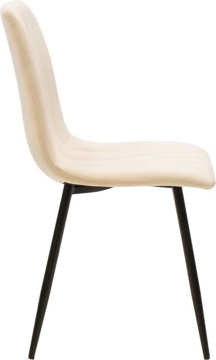 Set tavoline me karrige Julita-Noor, 3 pjesë, MDF i zi, bezhë, natyrale, Φ60x73cm