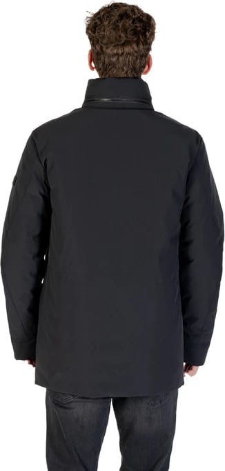 Jakne Peuterey për meshkuj, e zezë