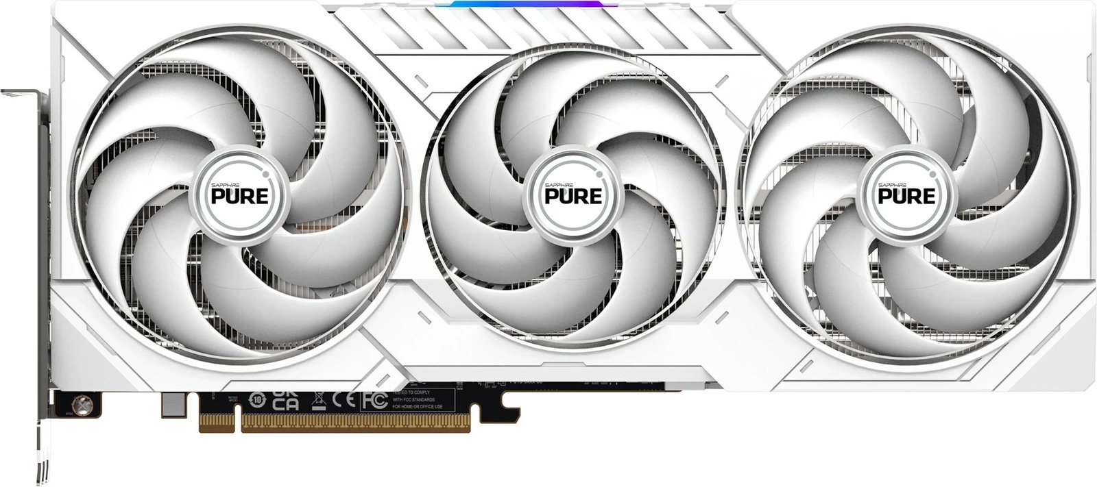 Kartelë grafike Sapphire PURE Radeon RX 9070, 16 GB GDDR6, Bardhë