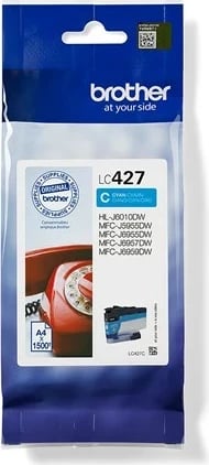 Toner Brother LC427C, Cyan, 1500 faqe