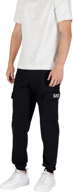 Pantallona sportive Ea7 meshkuj, të zeza