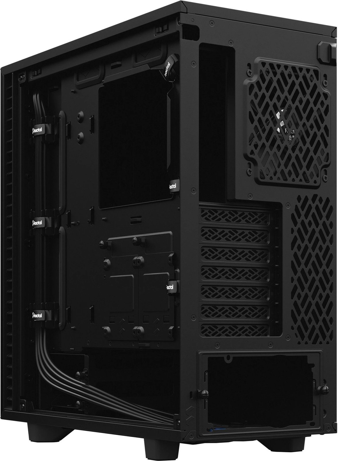 Kasë Fractal Design Define 7 Compact, Midi Tower, ATX, micro ATX, Micro-ITX, e zezë Kasë Fractal Design Define 7 Compact, Midi Tower, ATX, micro ATX, Micro-ITX, e zezë