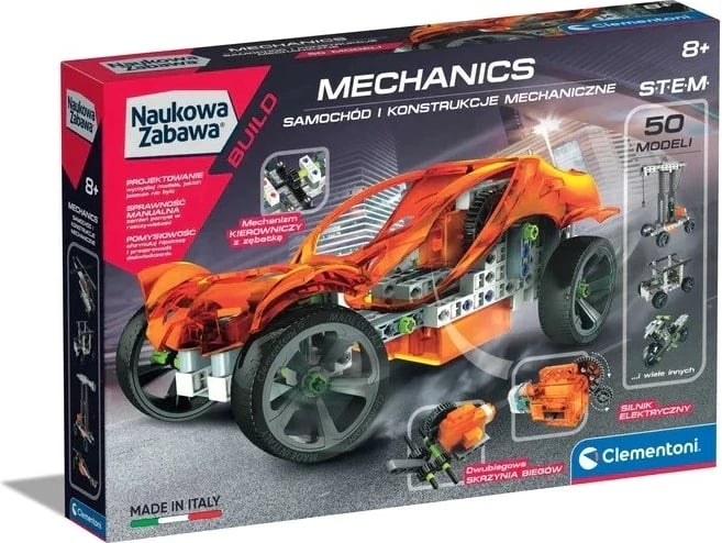 Set edukativ Clementoni 60595, Laboratorium Mekanike, Portokalli