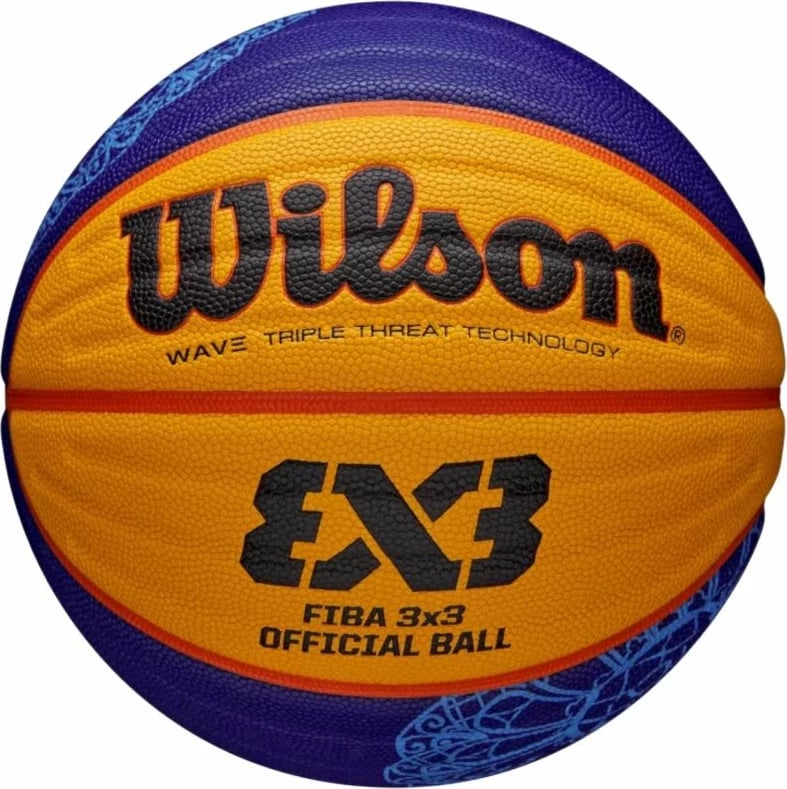 Top basketbolli Wilson, verdhë-kaltër