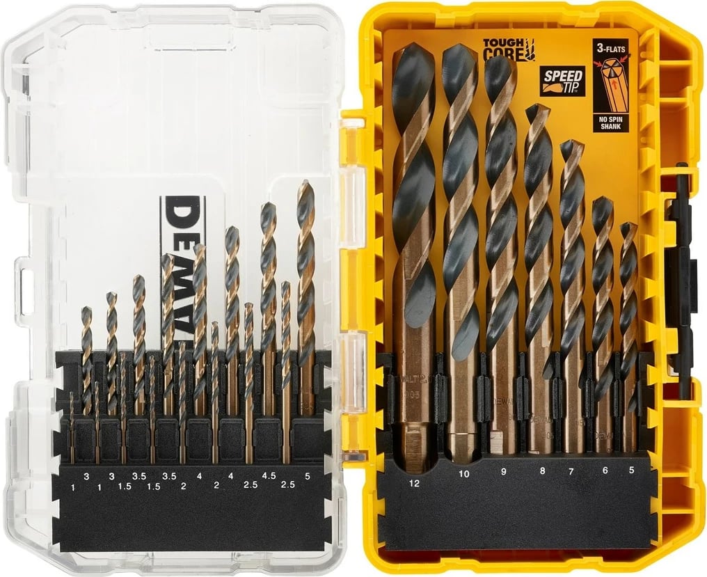 Set bitash DeWalt BD-DT70729, 23 copë, Zi & Ari
