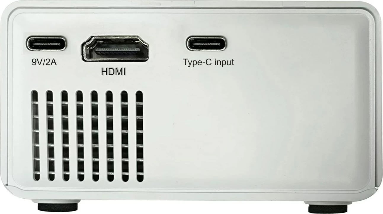 Projektor portativ Denver PR-800B, 15 ANSI lumens, LED, 320x240, Zi