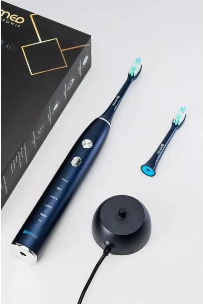 Brushë Oromed Oro-Sonic X Pro, sonik, type-USB, 2 koka, hiri