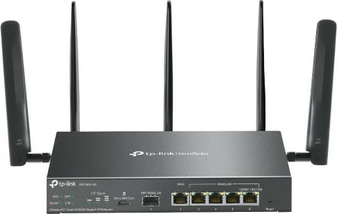 Router TP-Link Omada 4G+ Cat6 AX3000 Gigabit VPN, Wi-Fi 6, Dual-band, i zi