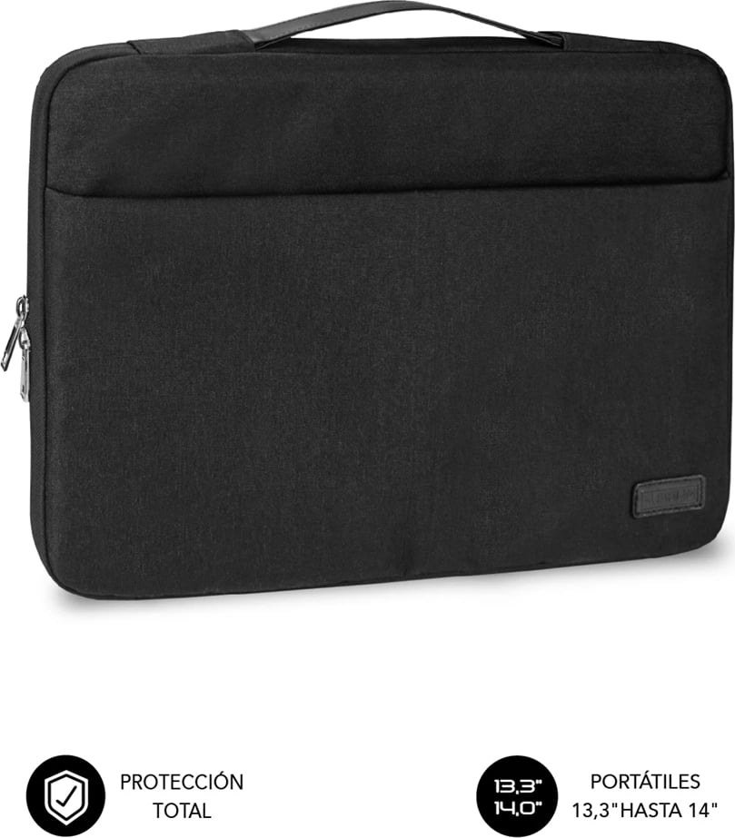 Mbështjellës laptopi SUBBLIM Elegant 13,3-14", i zi