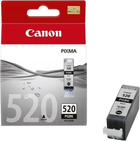 Kasetë boje, Canon, PGI-520BK, 19 ml, e zezë