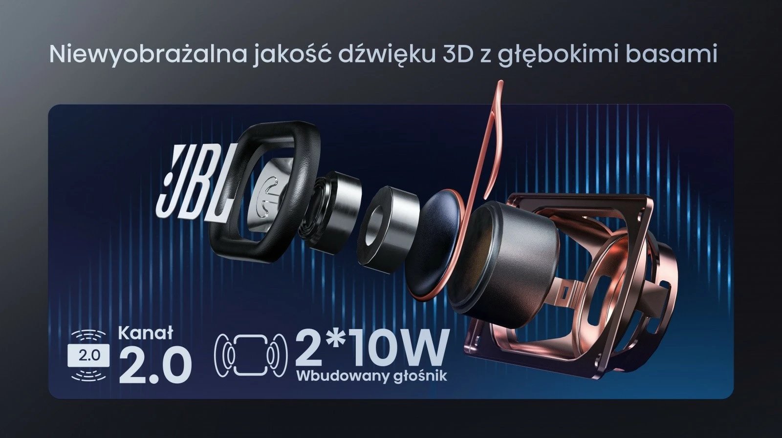 Projektor laser Hisense C2, 4K, 300", JBL Sound, WiFi, Bluetooth, Gri