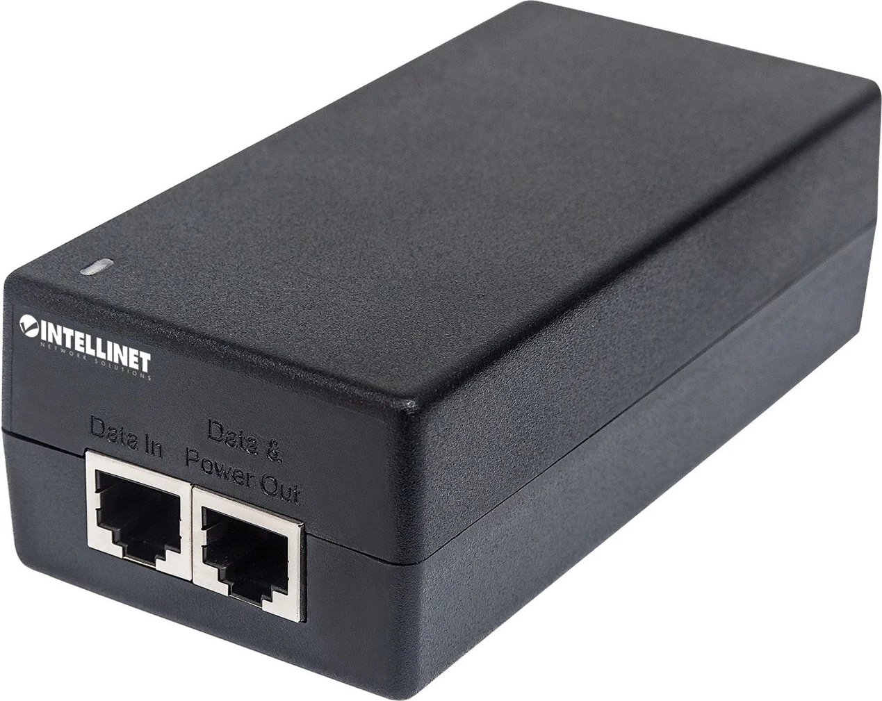 Injektori Ultra PoE+ Intellinet, Gigabit, 1 Port 60 W, i përputhshëm me IEEE 802.3bt dhe IEEE 802.3at/af, Shtëpi Prej Plastike