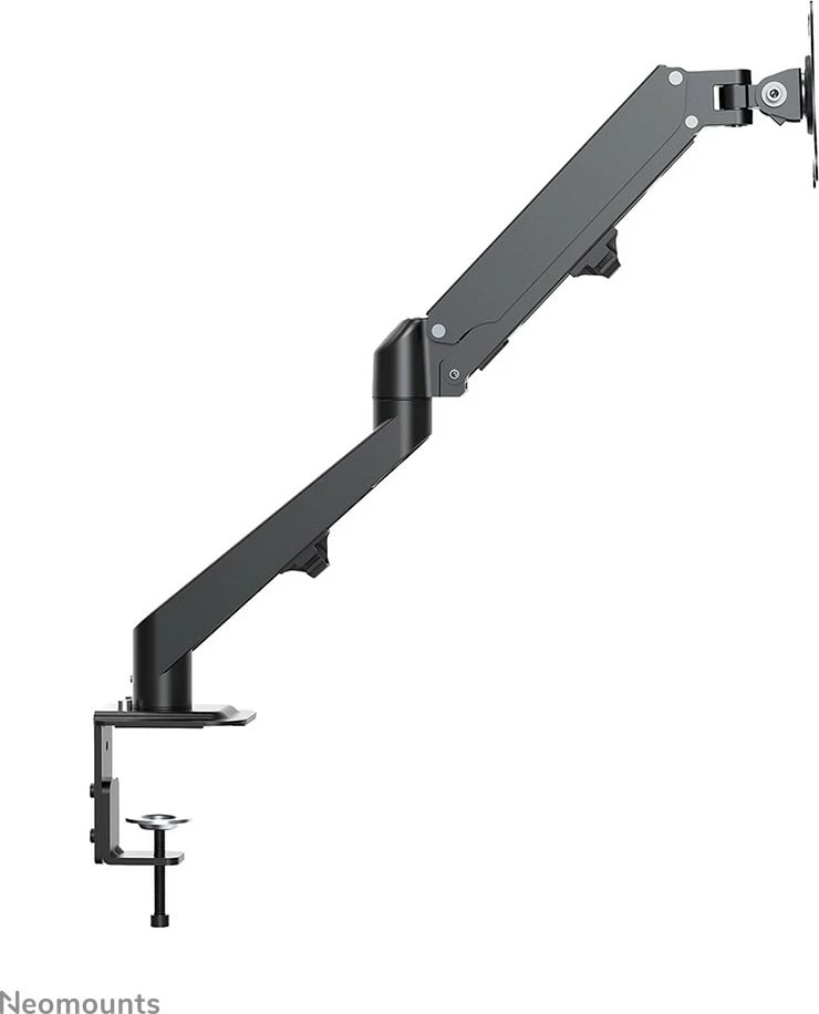 Krah monitori Neomounts DS70-700BL1, gas spring, 17-27 inç, clamp, i zi