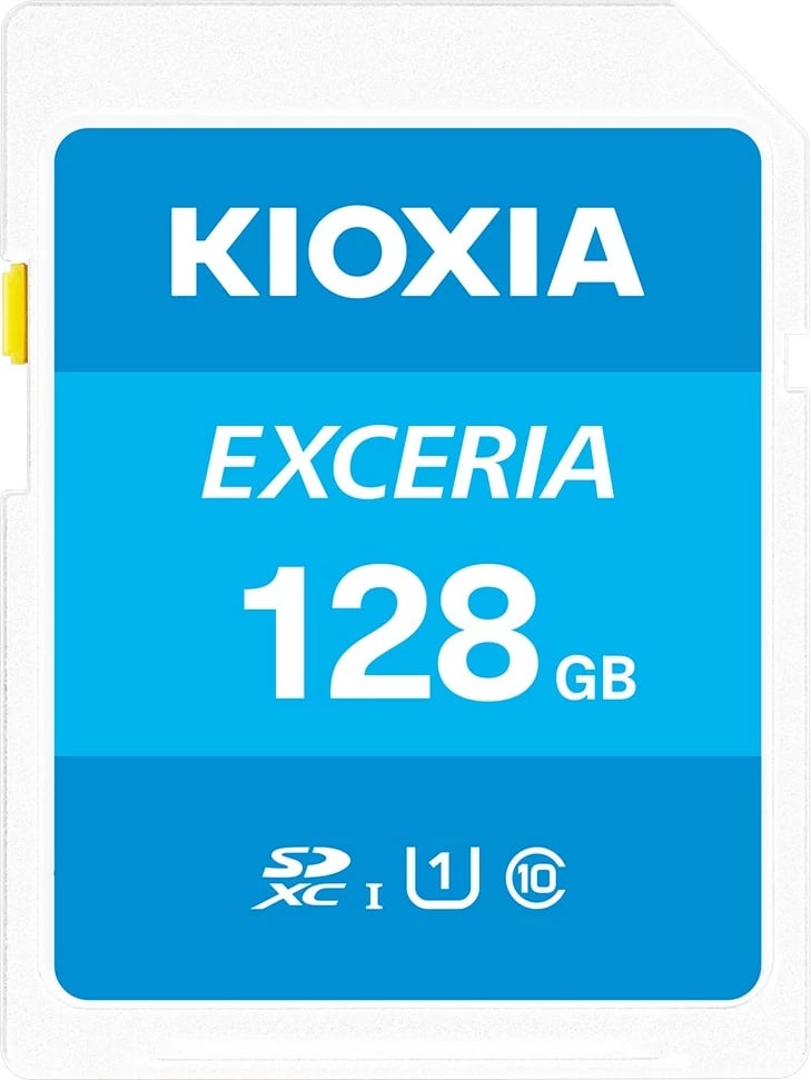 Kartelë memorie KIOXIA Exceria 128GB SDXC Class 10 UHS-I kaltër