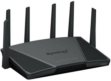 Ruter wireless Synology RT6600ax, Wi-Fi 6, 4x1.8GHz, 1GB RAM, 2.5GbE, i zi