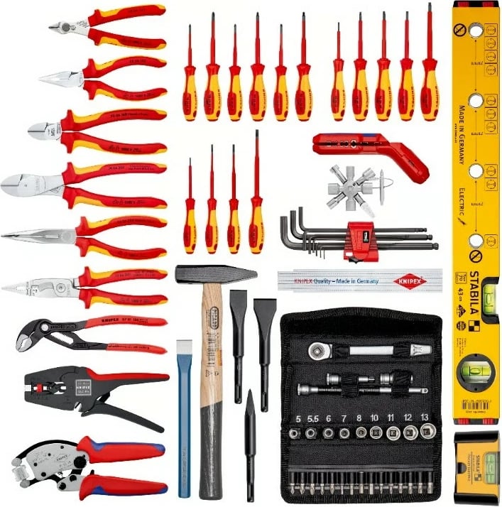 Kasë veglash Knipex BIG Basic Move Elektro+, e zezë, 11.6 kg