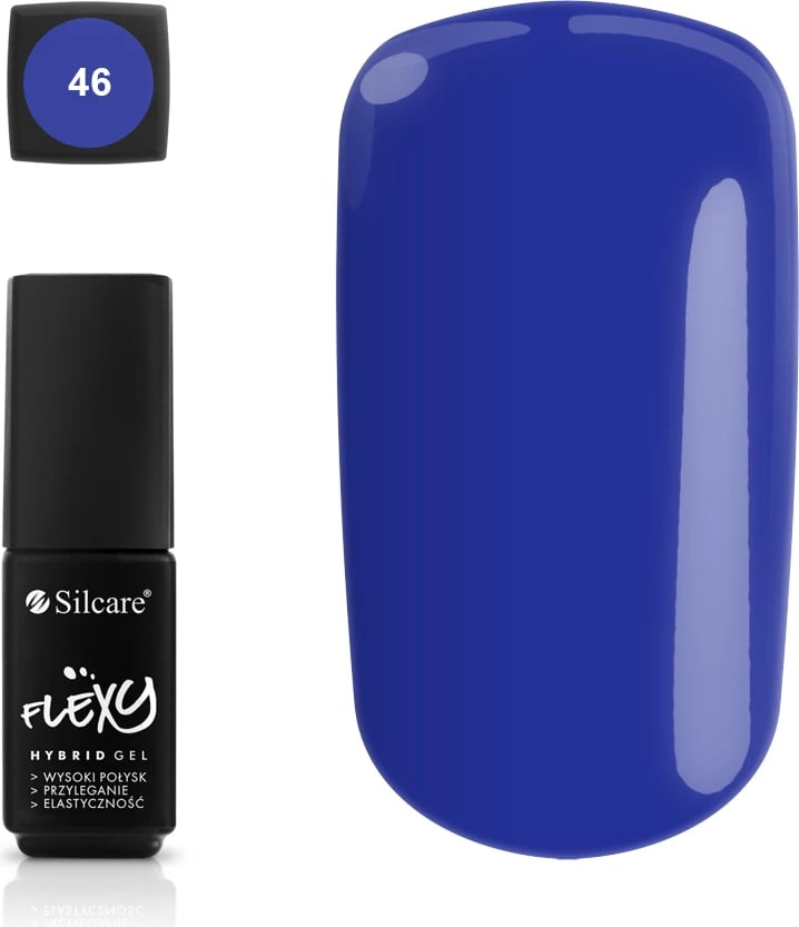 Llak për thonj Silcare Flexy Hybrid Gel 46, 4.5g