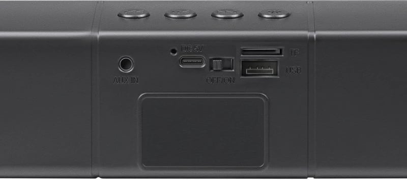 Soundbar Defender Z8, 10W, LED, Bluetooth, E zezë