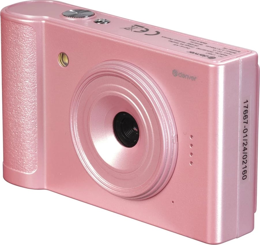 Kamerë kompakte Denver DCA-4811RO, 48 MP, CMOS, Roze
