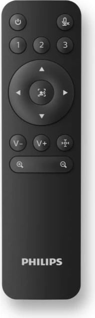 Kamerë konferencash Philips PSE0550/00 me mikrofon të integruar, 4K, Full HD, USB, e zezë/argjendtë