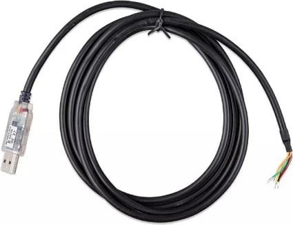Kabeli Victron Energy RS485 në USB, 5 m, i zi