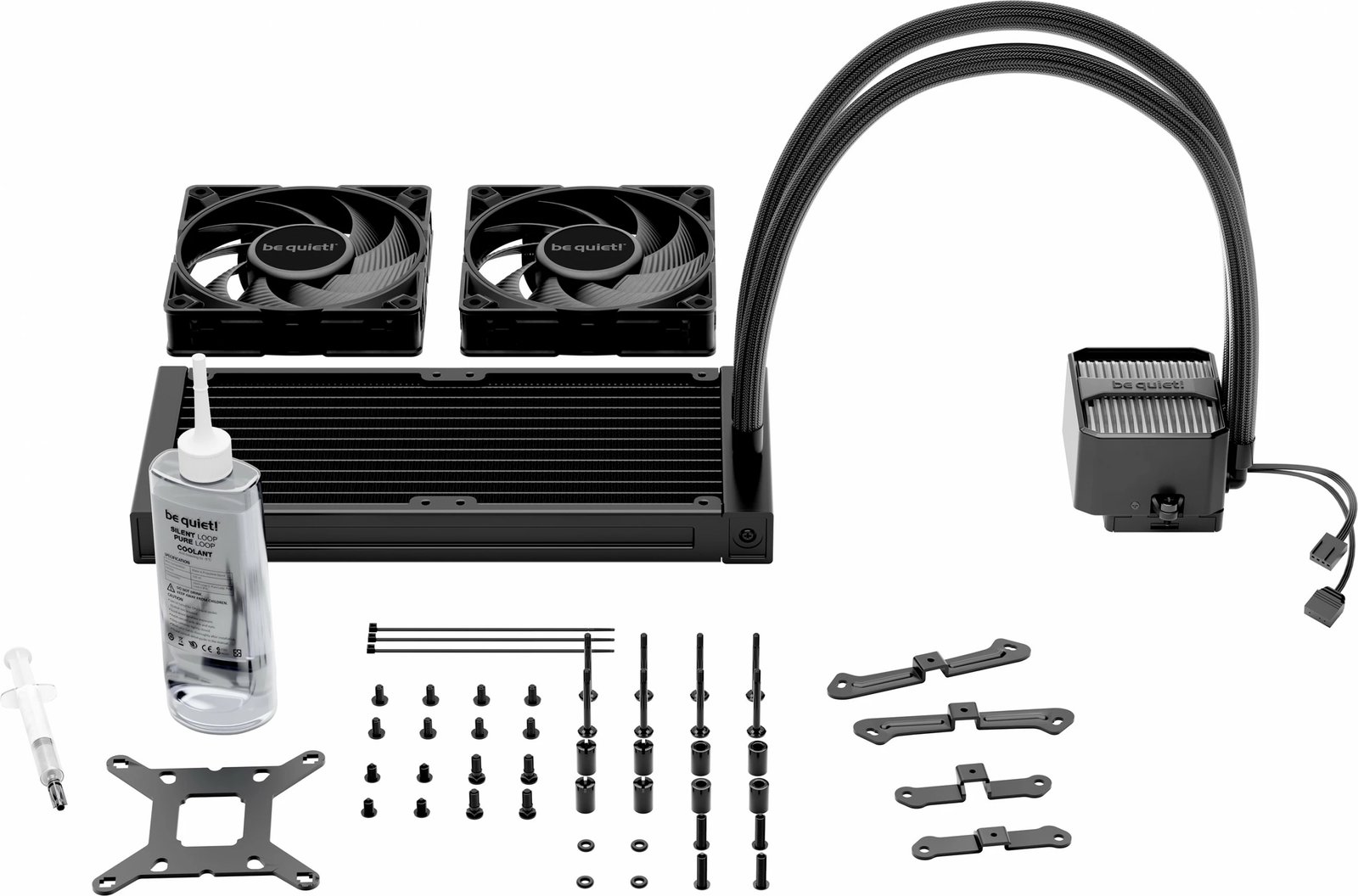 Ftohës uji be quiet! Silent Loop 3 240 mm, 12 cm, i zi