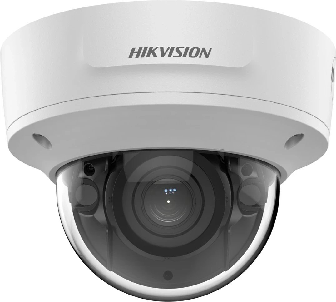 Kamerë sigurie IP Hikvision DS-2CD2723G2-IZS dome, 2MP, 2.8-12mm, IP67, e bardhë